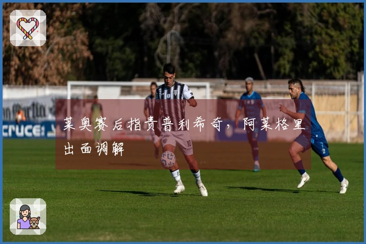 莱奥赛后指责普利希奇，阿莱格里出面调解